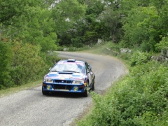 Rallye du Gard 2013 - Passage à Banne en Ardèche