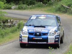 Rallye du Gard 2013 - Passage à Banne en Ardèche