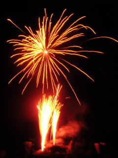 feu d'artifice ardeche