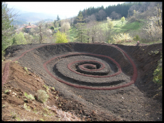 sentier art nature jaujac