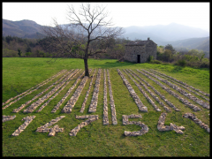 sentier art nature jaujac