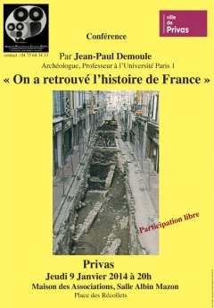 CONFÉRENCE PRIVAS:On a retrouvé l'histoire de Fr