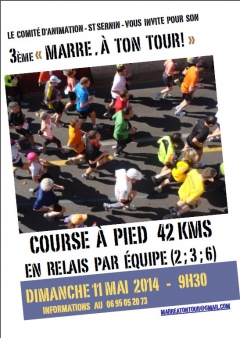 SPORT ARDÈCHE : Marre à ton tour 2014