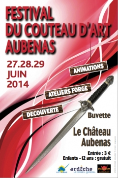 Le Festival du Couteau d’Art d'Aubenas