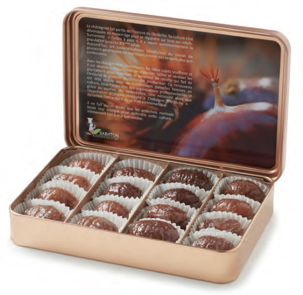 Coffret de Marrons Glacés