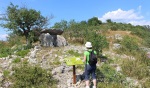 Dolmen Ardeche chemin 07-2018