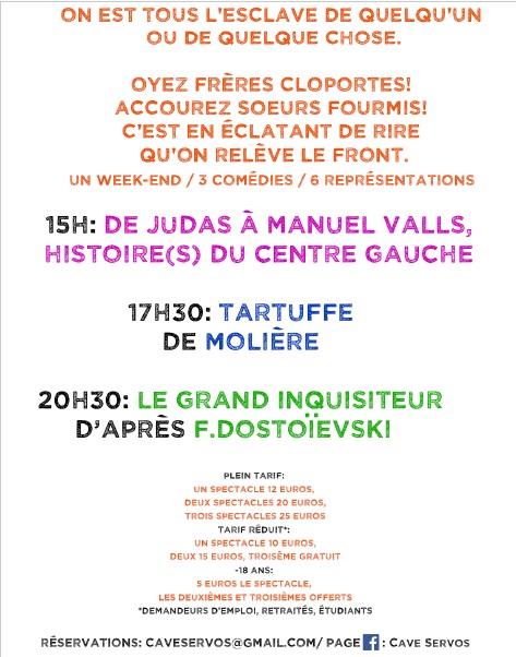 Festival théâtre Saint-Paul-le-Jeune 2019