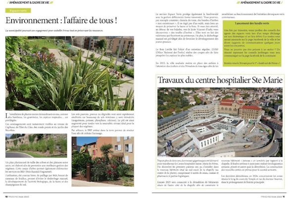 Livre fleurs Privas