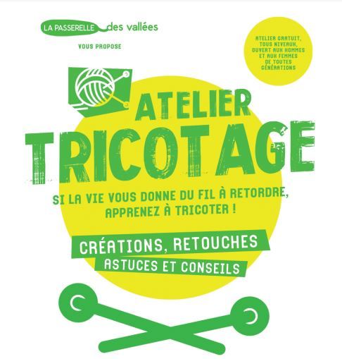 Atelier tricotage - Les Ollières-sur-Eyrieux