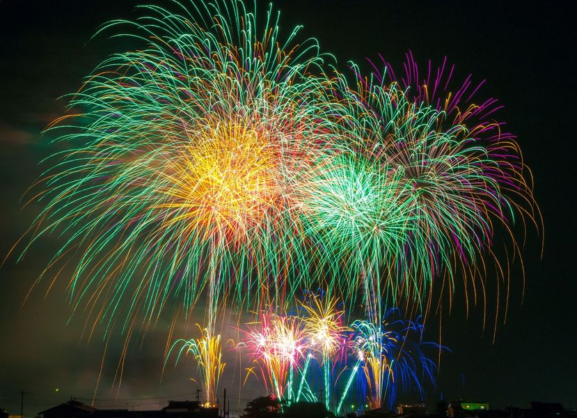 Bal et feux d'artifice - Vesseaux