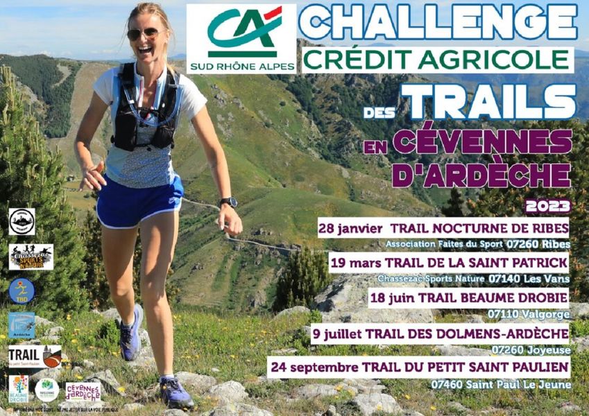 Challenge Crédit Agricole des Trails en Cévennes d'Ardèche - Les Vans