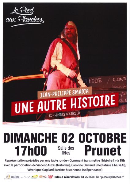 Conférence gesticulée : une autre histoire - Prunet