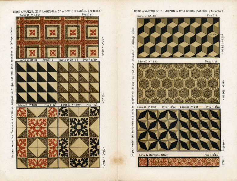 Exposition : Le carreau mosaïque, une création vivaroise - Viviers
