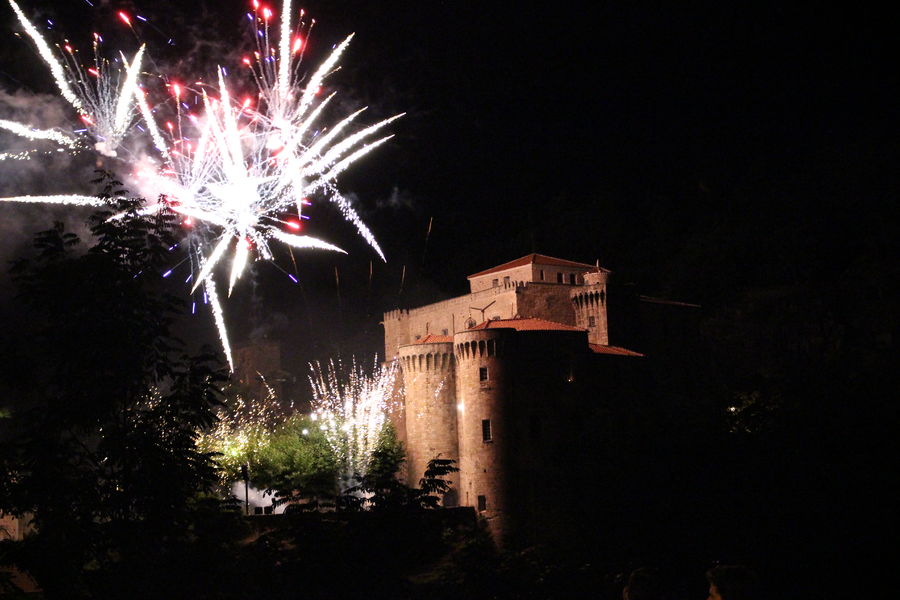 Feu d'artifice et bal républicain - Largentière