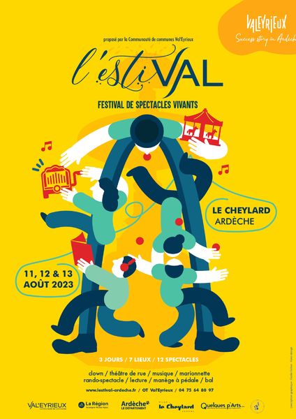 L'estiVAL : festival de spectacles vivants - Le Cheylard