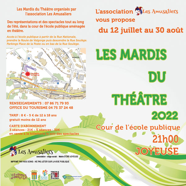Les mardis du théâtre - Joyeuse