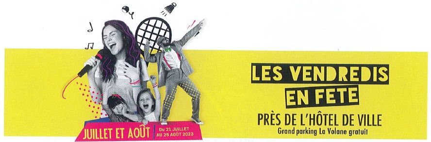 Les vendredis en fête : jeux, animations, déambulations, concert - Vals-les-Bains