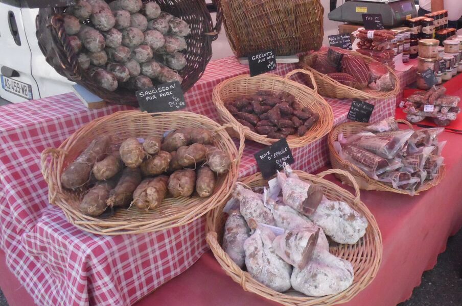 Marché hebdomadaire - Alboussière