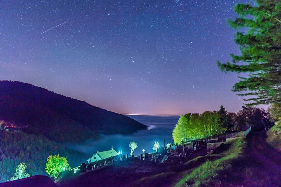 Trail des sapins semi-nocturne - Lalouvesc