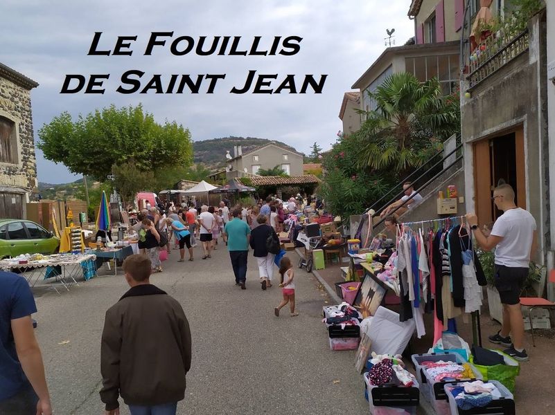 Vide-grenier géant « Le Fouillis de St Jean » - Saint-Jean-le-Centenier