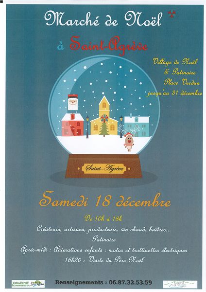 Village de Noël et patinoire - Saint-Agrève
