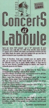 Concerts à Laboule 2023 - Laboule