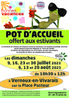 Pot d'accueil offert aux estivants - Vernoux-en-Vivarais